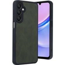 Ozka Concept Koruyucu Kapak A16 5g Aras Deri Kapak - Koyu Yeşil