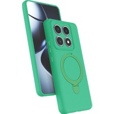 Ozka Concept Koruyucu Kapak Mi 14T Pro Standlı Kapak - Yeşil