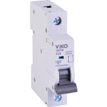 Mey İthalat Viko 10VTB-1C32 Otomatik Sigorta 10KA C Tipi 1 Kutup 32A