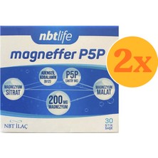 Nbt Life Magneffer P5P Saşe - Magnezyum ve Vitamin B6 (P5P) - 30 Saşe - 2 Adet (Toplam 60 Saşe)