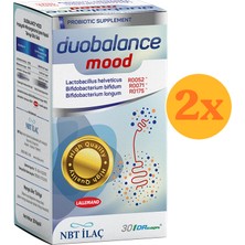 Nbt Life Duobalance Mood - 3 Farklı Özel Probiyotik Mikroorganizma Suşu Içeren - 30 Kapsül - 2 Adet (Toplam 60 Kapsül)