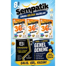 Ünlüler Karması 8.sınıf Sempatik Türkçe-Matematik-Fen Bilimleri 36 Haftalık Kazanım Denemeleri + 3 Fragman Deneme