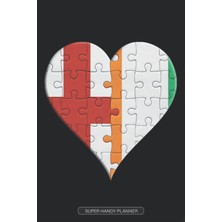 Mey İthalat Planner: English Ivorian Flag United Heart Jigsaw Puzzle Flags Of England Ivory Coast