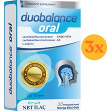 Nbt Life Duobalance Probiyotik - Mikroenkapsüle Probiyotik Mikroorganizma - 30 Pastil - 3 Adet (Toplam 90 Pastil)
