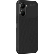 Ozka Concept Koruyucu Kapak Y18 Auto Focus Karbon Kapak - Siyah