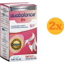 Nbt Life Duobalance Bv - Kadınlara Özel Probiyotik Mikroorganizma Içeren - 14 Kapsül - 2 Adet (Toplam 28 Kapsül) - Dezenfektan Hediyeli