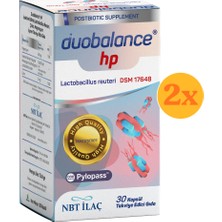 Nbt Life Duobalance Hp - Probiyotik, Çinko ve Magnezyum Içeren Takviye - 30 Kapsül - 2 Adet (Toplam 60 Kapsül) - Dezenfektan Hediyeli