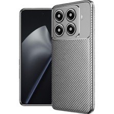 Ozka Concept Koruyucu Kapak Mi 15T Pro Auto Focus Karbon Kapak - Gri