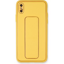 Ozka Concept Koruyucu Kapak Max Coco Deri Standlı Kapak - Sarı