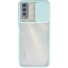 Ozka Concept Y11S Palm Buzlu Kamera Sürgülü Silikon - Turkuaz