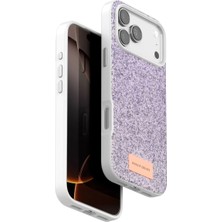 Ozka Concept Koruyucu Kapak 17 Pro Bright Simli Kapak - Lila