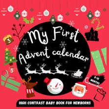 Meks Independently Published My First Advent Calendar High Contrast Baby Book For Newborns | 0-12 Months