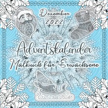 Meks Independently Published Adventskalender Malbuch Für Erwachsene: Countdown Bis Weihnachten Ausmalbuc