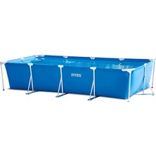 Meks Intex Frame Pool Family Iii, 450 x 220 x 84 cm