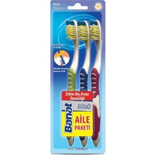 Meks Banat Deep Clean Diş Fırçası 3’lü Ekonomik Paket