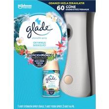Meks Glade Otomatik Sprey Cihazı & Yedek Okyanus Ferahlığı Sprey 269 ml