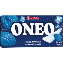 Meks Ülker Oneo Slims Yeşil Naneli Sakız, 14 gr