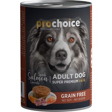 Meks Prochoice Yetişkin Köpekler Için, Tahılsız, Kuzu Etli, Somon Balıklı ve Havuçlu Ezme, 400 G