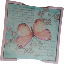 Meks Bardak Altlığı, Ahşap 6’lı Set – Desenli, Masa Koruyucu, Dekoratif (B)