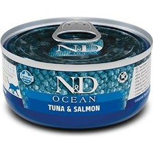 Meks N&d Ocean Yaş Kedi Maması, Konserve Ton Balığı ve Somonlu, Yetişkin, 70 G