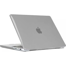 Meks Apple Macbook Air 13.3ınç M1 A2337 ile Uyumlu Kılıf Kristal Ön Arka Şeffaf Kapak Renksiz