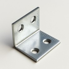 Mey İthalat L Demiri 30X20X20 mm Metal Gönye (50 Adet) Raf Köşe Sabitleme Mobilya Bağlantı Destek Parçası