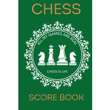 Meks Independently Published Chess Notation Book 100 Games Sheets 90 Moves: Chess Score Book | Gift For