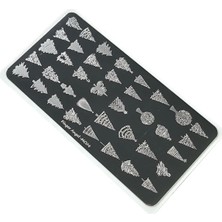 Meks Nail Art Stamping Baskı Plakası MC04