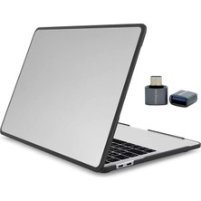 Meks Mcstorey Macbook Air 13.3 Uyumlu Shockproof Rugged Hard Case Tpu Bumper Anti-Fingerprint Drop Prote