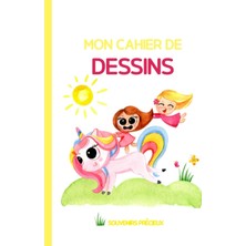 Meks Carnet De Dessin Enfant: Cahier De Dessin A4 100 Pages De Feuilles Blanches | Jolie Couverture Lico