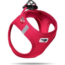Meks Curli Yelek Harness Hava Mesh Kırmızı 3xs
