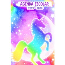 Meks Independently Published Agenda Escolar Unicornio 2023 2024: Regalo Para Estudiante Primario Secunda