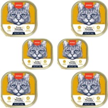 Meks Wanpy Ton Balıklı ve Tavuk Yaş Pate Kedi Maması, 40 Gr, 6 Adet