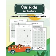 Meks Car Ride Activities For Teens: Road Trip Paper Games For Kids And Adults With Games For Two Players