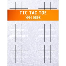 Meks Independently Published Tic Tac Toe Spel Boek: Activiteitenboek Voor 2 Spelers | Tic-Tac-Toe, Stipp