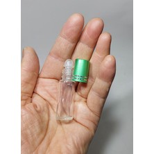 Meks Sampex 10 Adet Parfüm,kolonya,dezenfekten Için Boş Rolon Şişe 5 ml Şeffaf