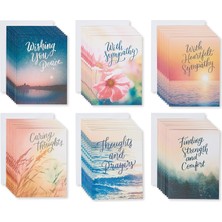 Meks American Greetings Sempati Kartı Çeşitleri, Doğa (48 Adet) (6582248)