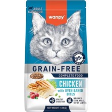Meks Wanpy Tavuklu Tahılsız Yetişkin Kedi Maması 1,5kg