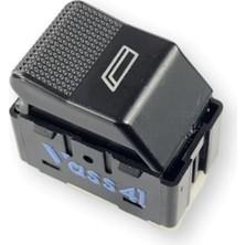Meks VASS41 Sol Ön Kapı Cam Düğmesi 7D0959855 Vw Transporter T4 ile Uyumlu 1991-2003