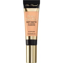 Meks Too Faced Born This Way Soft Matte Foundation, Porcelain