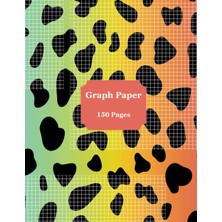 Meks Graph Paper 8.5X11 Rainbow Leopard