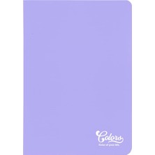 Meks Meteksan Colors A4 80 Yaprak Çizgili Defter, Mor