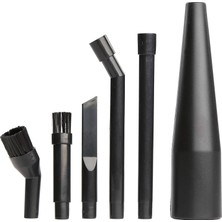 Meks Craftsman CMXZVBE38668 1-1/4 Inç. 6 Parça Islak/kuru Vakum Mikro Temizleme Ek Kiti, Siyah