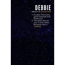 Meks Debbie Awesome Name: Custom Name Notebook | Personalized Gifts For Women | Personalised For Debbie