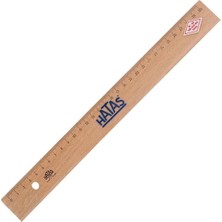 Meks Hatas Ahsap Cetvel 30CM N:0035