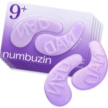 Meks No.9 Nad+ Collagen Gel Eye Patches- Peptid, Kafein ve Niasinamidli Göz Altı Jel Pedleri 5 Çift
