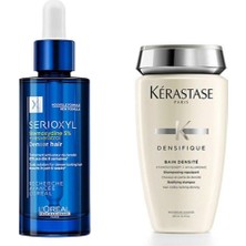 Meks Kerastase Densifique Bain Densite Hacim Şampuanı 250 ml + L'oreal Serioxyl Stemoxydine%5 Denser Hai