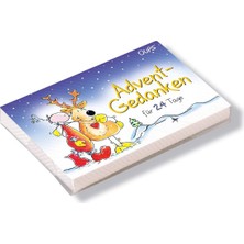 Meks Oups Kärtchenbox: Adventgedanken: 24 Spruchkärtchen Für Die Adventzeit (Auch Als Adventkalender Gee
