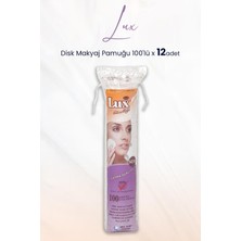 Meks Lux Disk Makyaj Pamuğu 100'LÜ x 12 Adet