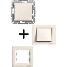 Meks Schneider Electric Schneider Asfora Krem Çerçevesiz Vavien EPH0470123